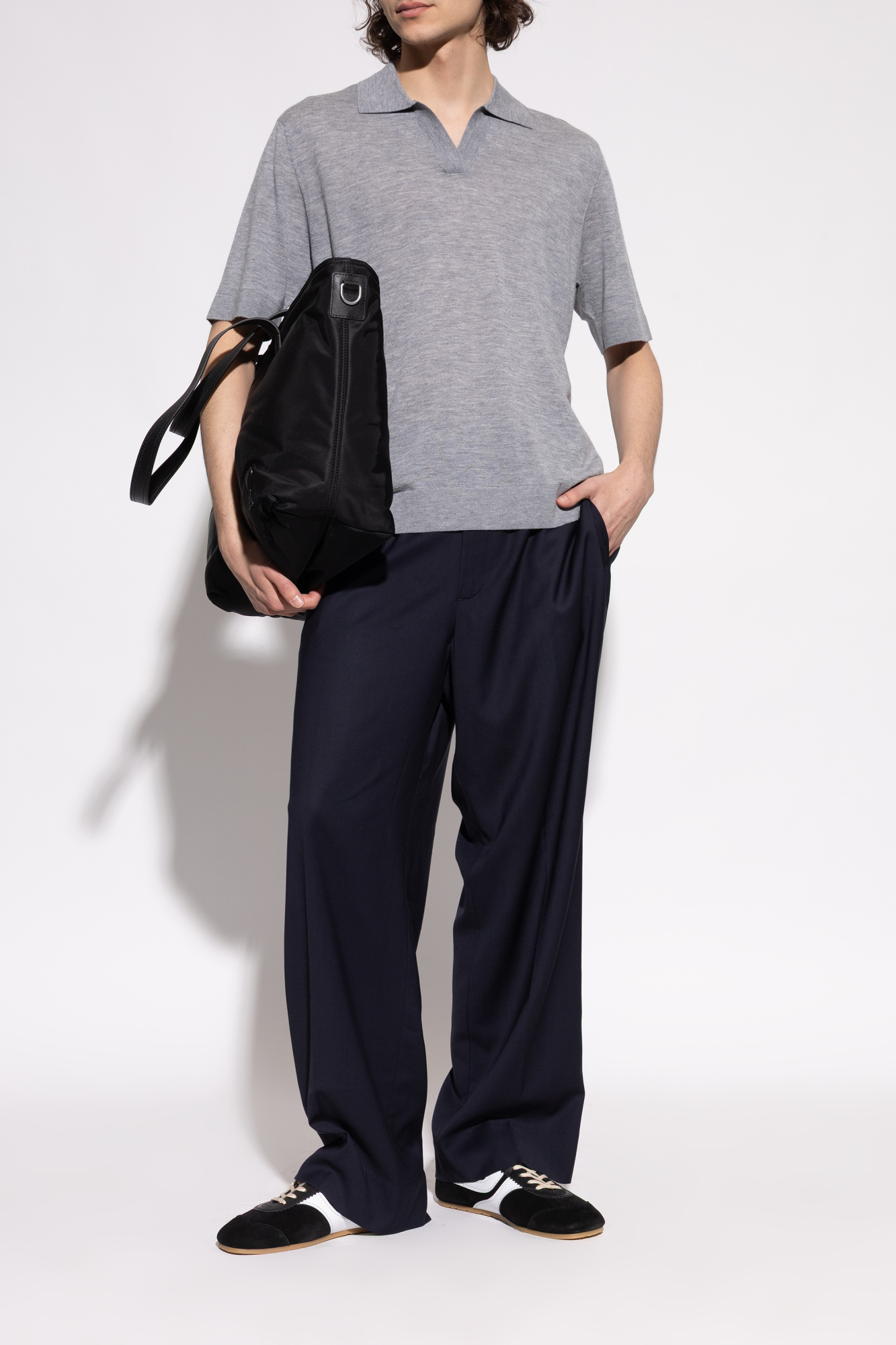 Dries Van Noten Leather sports shoes | Men's | Vitkac